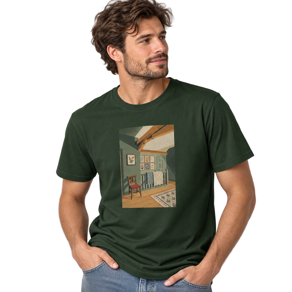 Salbeigrüne Ruhe T-Shirt